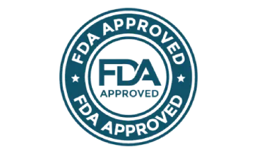 FDA registered facility badge